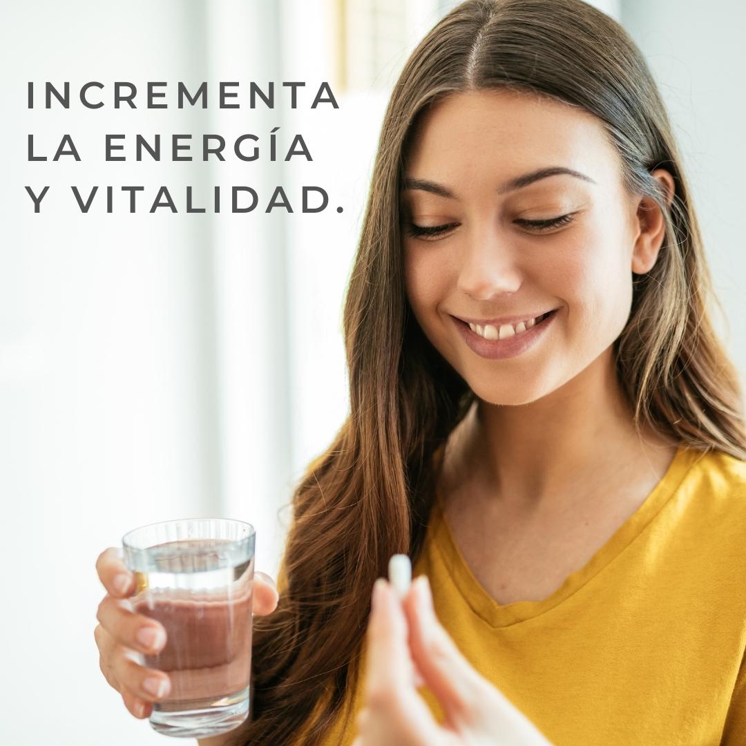 Incrementa la energia y la vitalidad