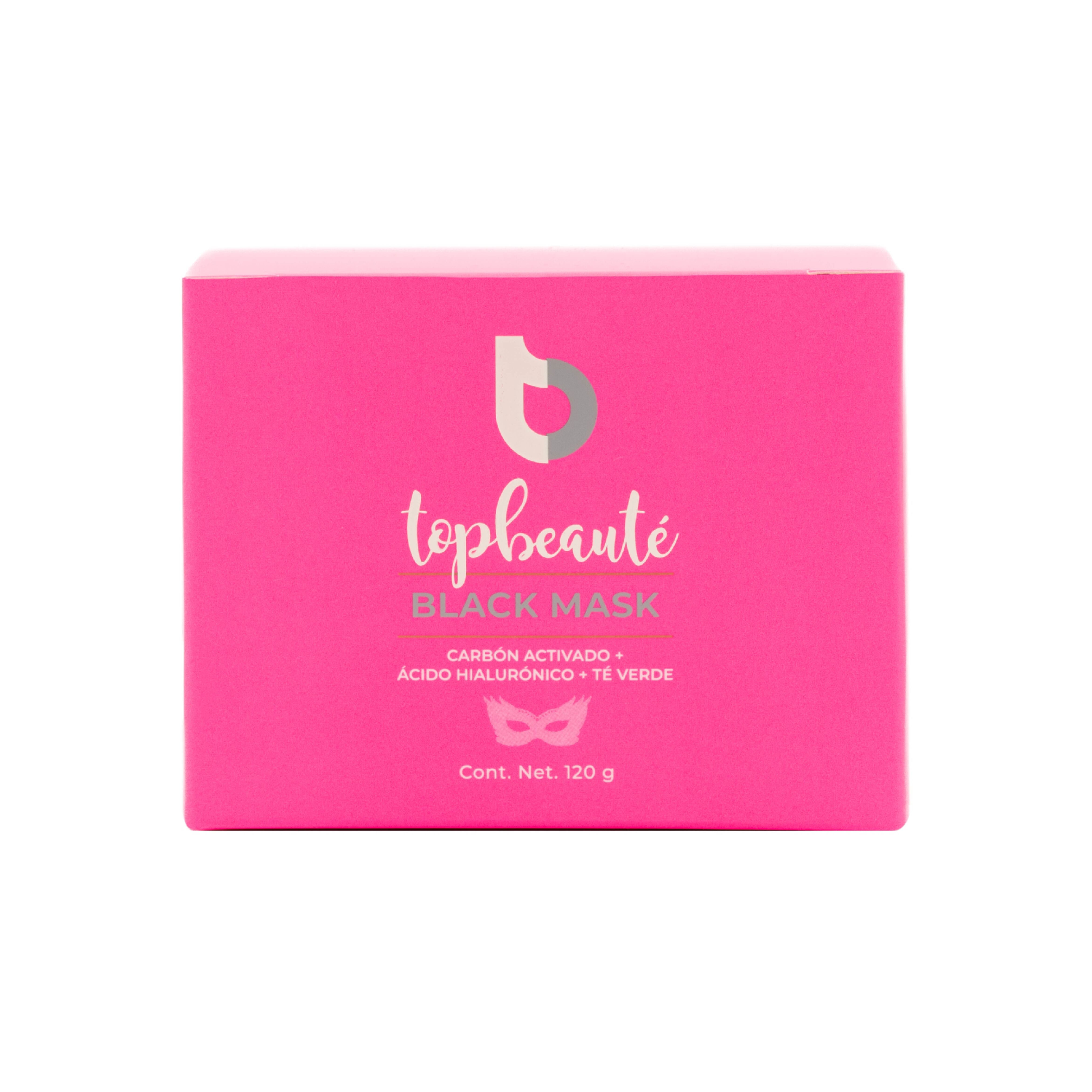 Mascarilla Facial Hidratante para Puntos Negros Acné Piel Grasa Black Mask 120gr