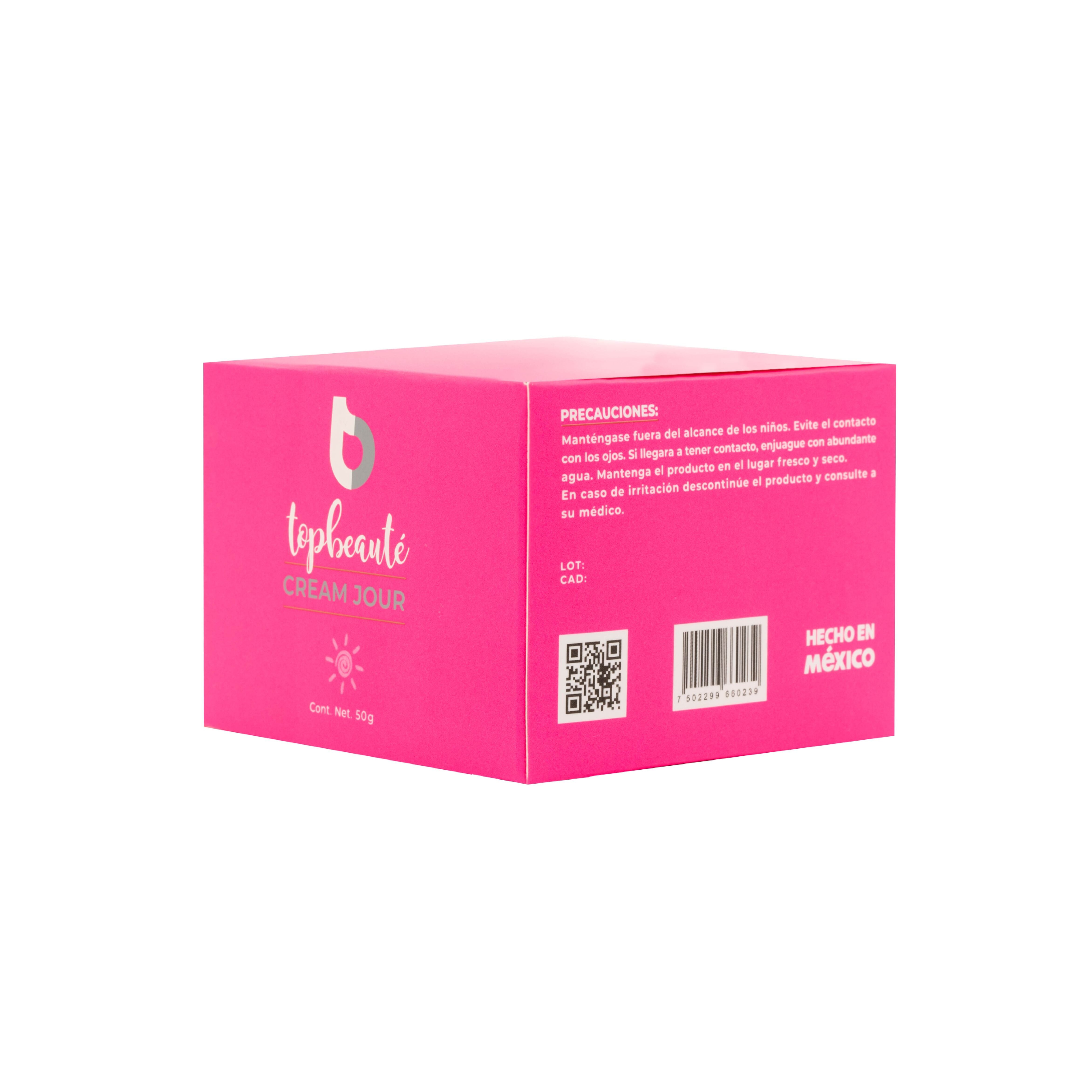 Crema Antiedad Día Mujer Hidratante Ácido Hialurónico Colágeno Vitamina E y Vitamina A - Cream Jour 50g