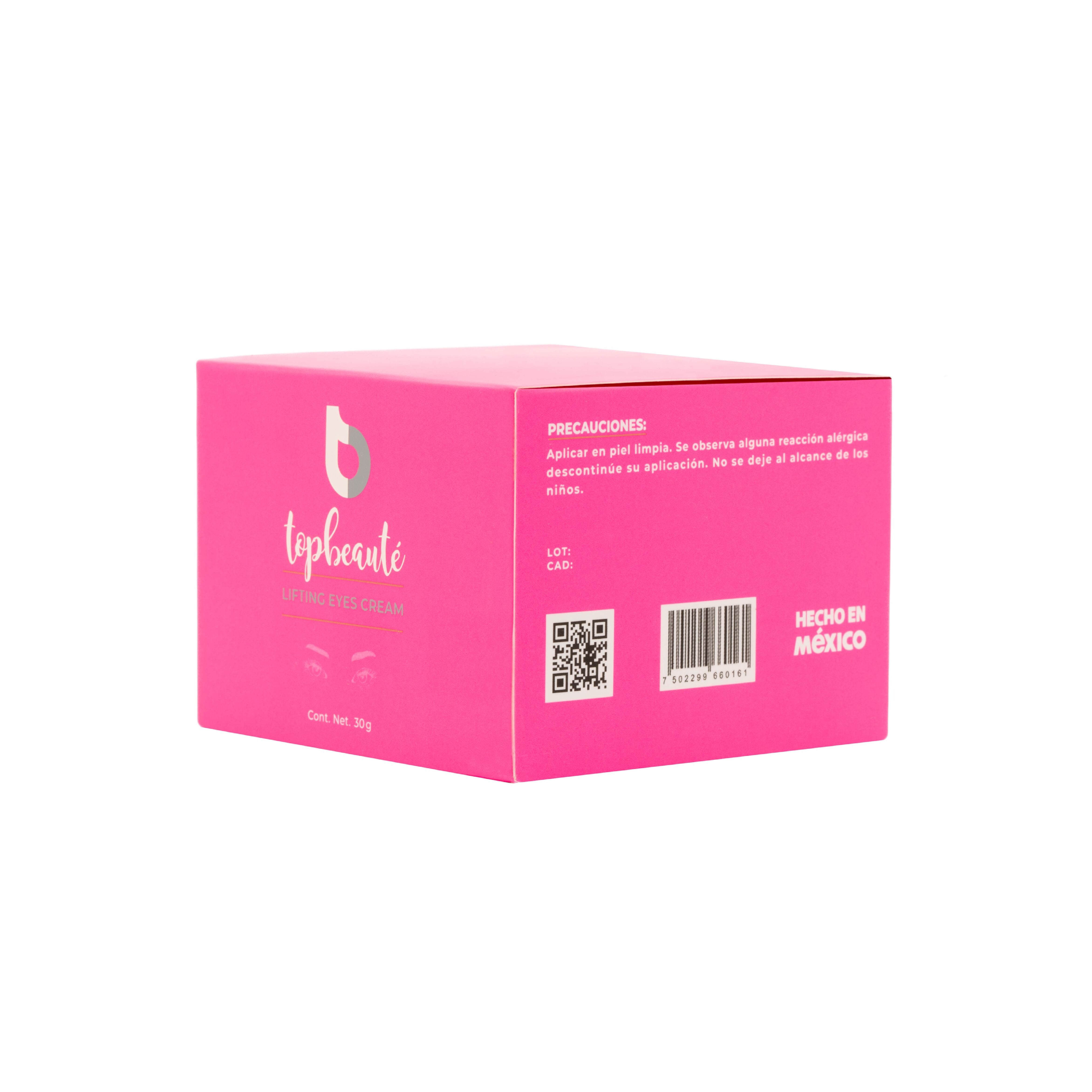 Crema Contorno De Ojos Antiedad Antiojeras Humectación Elastina Lifting Eyes Cream 30g