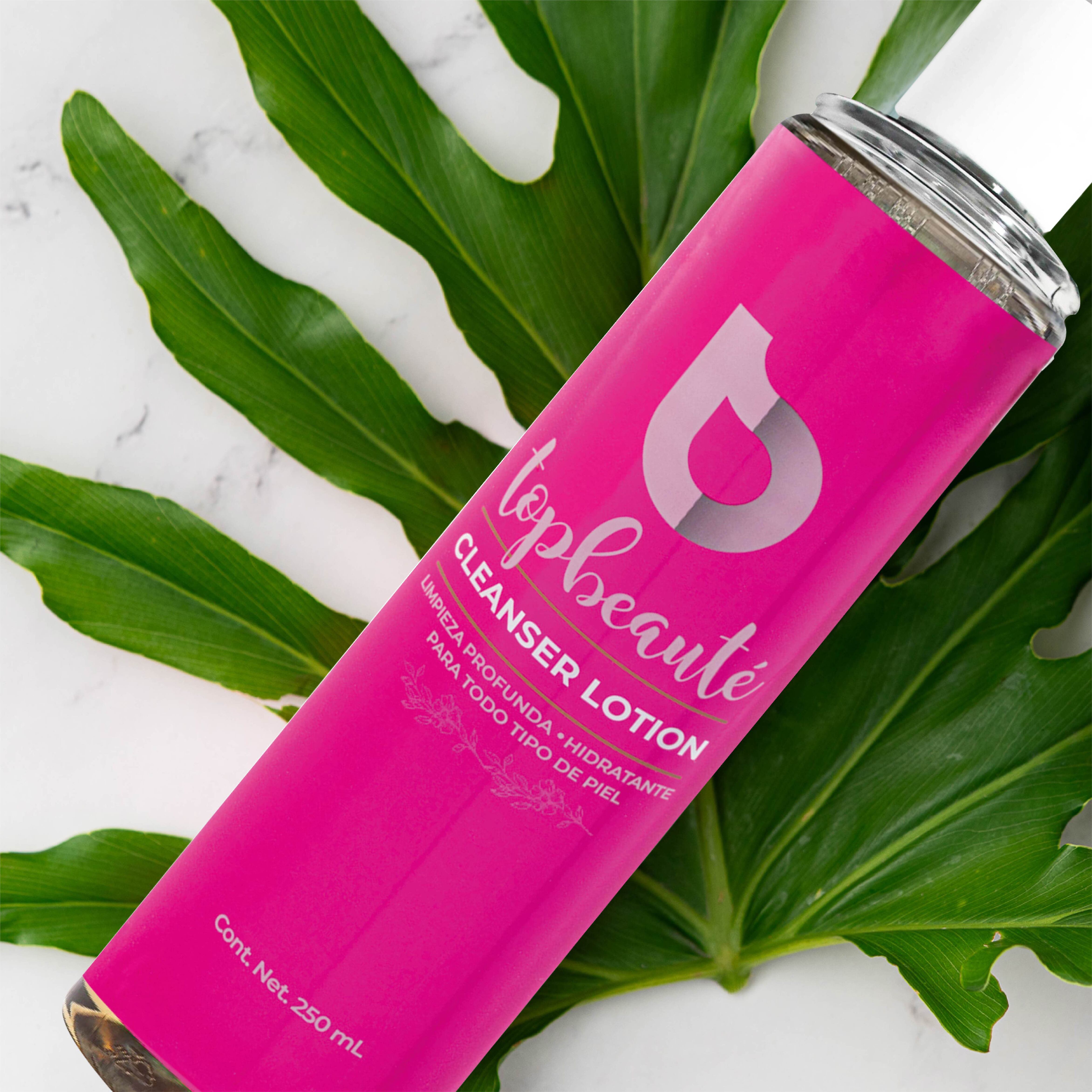 Desmaquillante Facial Limpiadora Hidratante Antioxidante Avena Té Verde y Pepino Cleanser Lotion 250ml