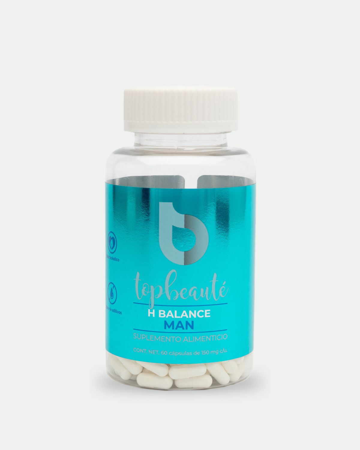 Cápsulas Hombre con péptidos bioactivos, magnesio y zinc H Balance Man Suplemento alimenticio