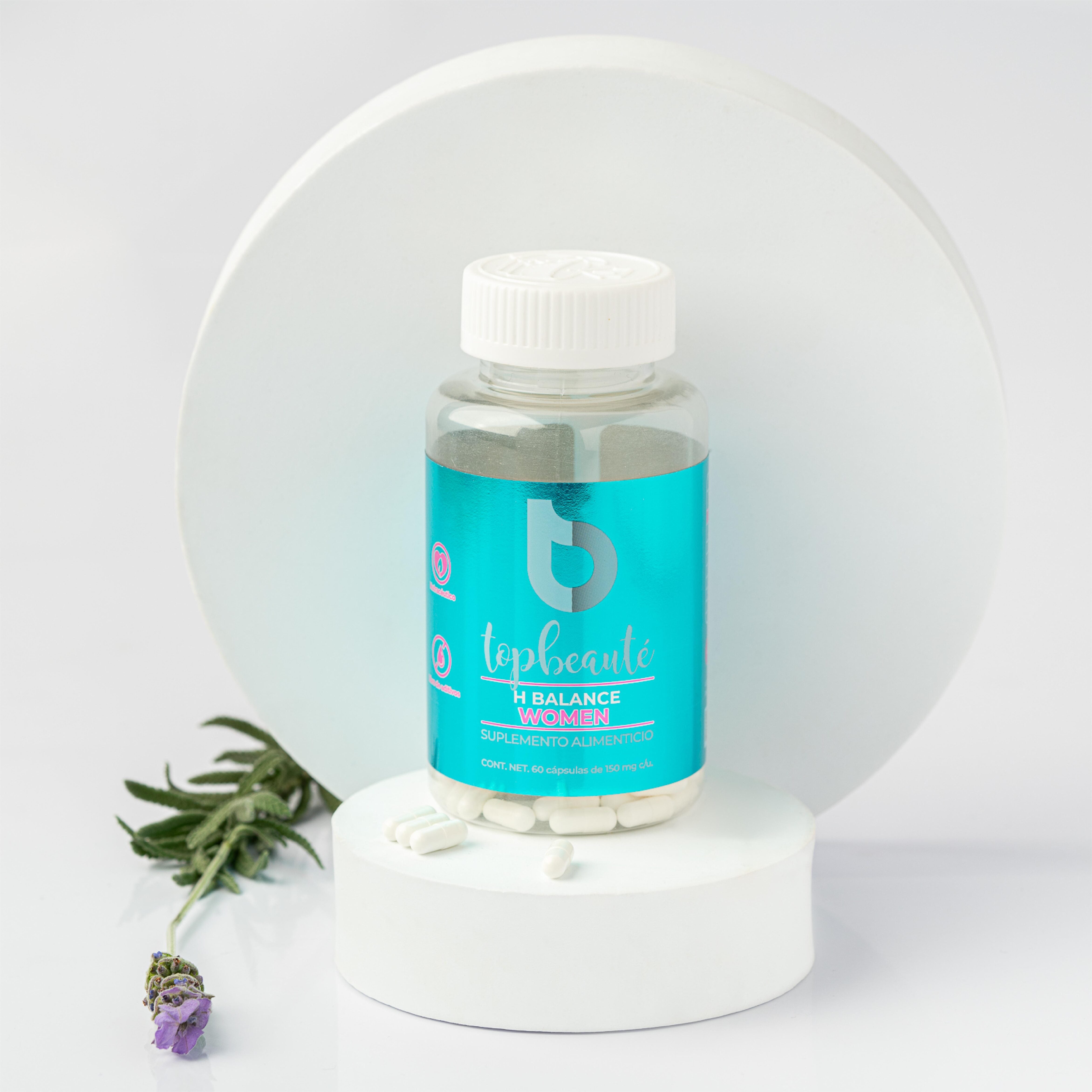 Cápsulas Mujer con péptidos bioactivos, magnesio y zinc H Balance Woman Suplemento alimenticio