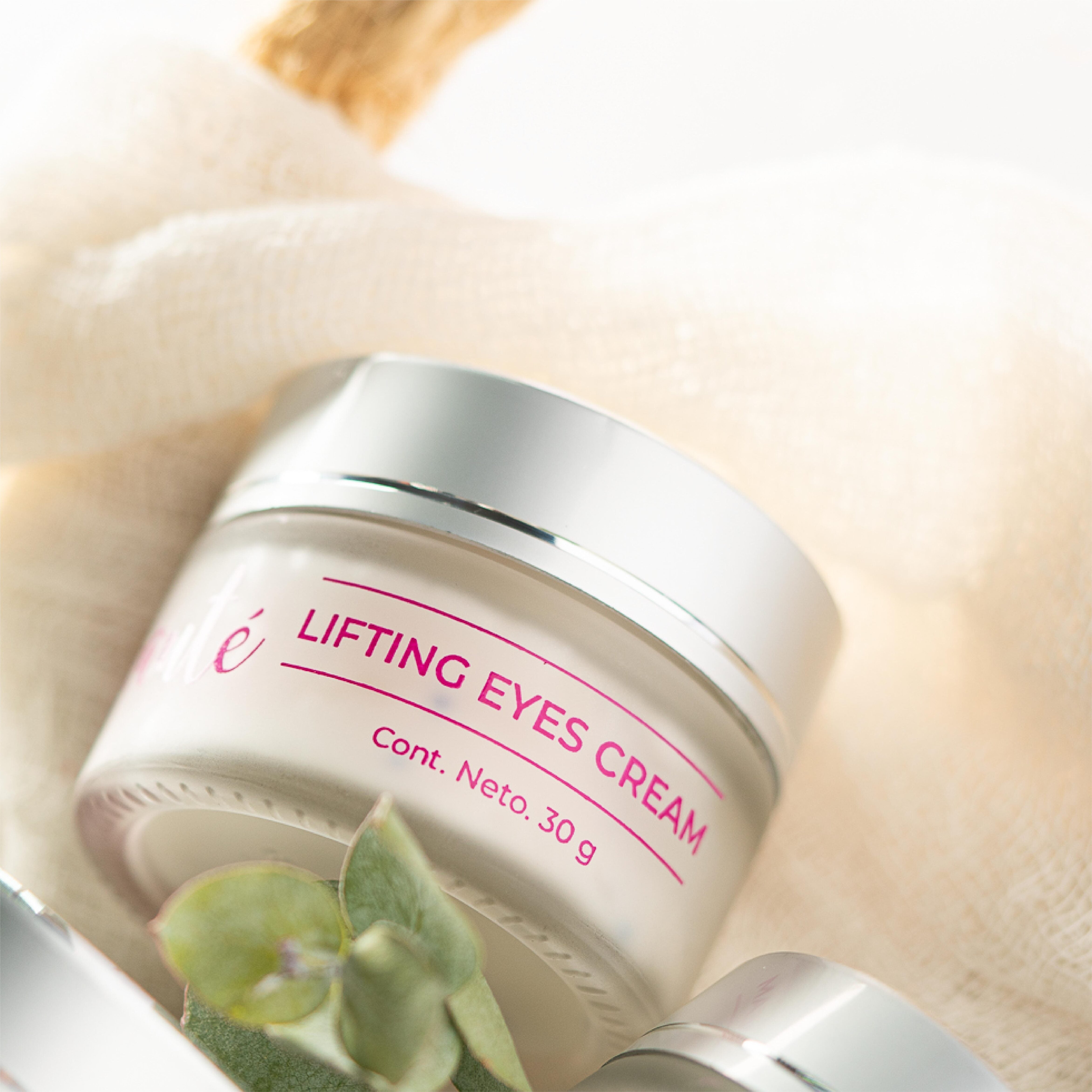 Crema Contorno De Ojos Antiedad Antiojeras Humectación Elastina Lifting Eyes Cream 30g