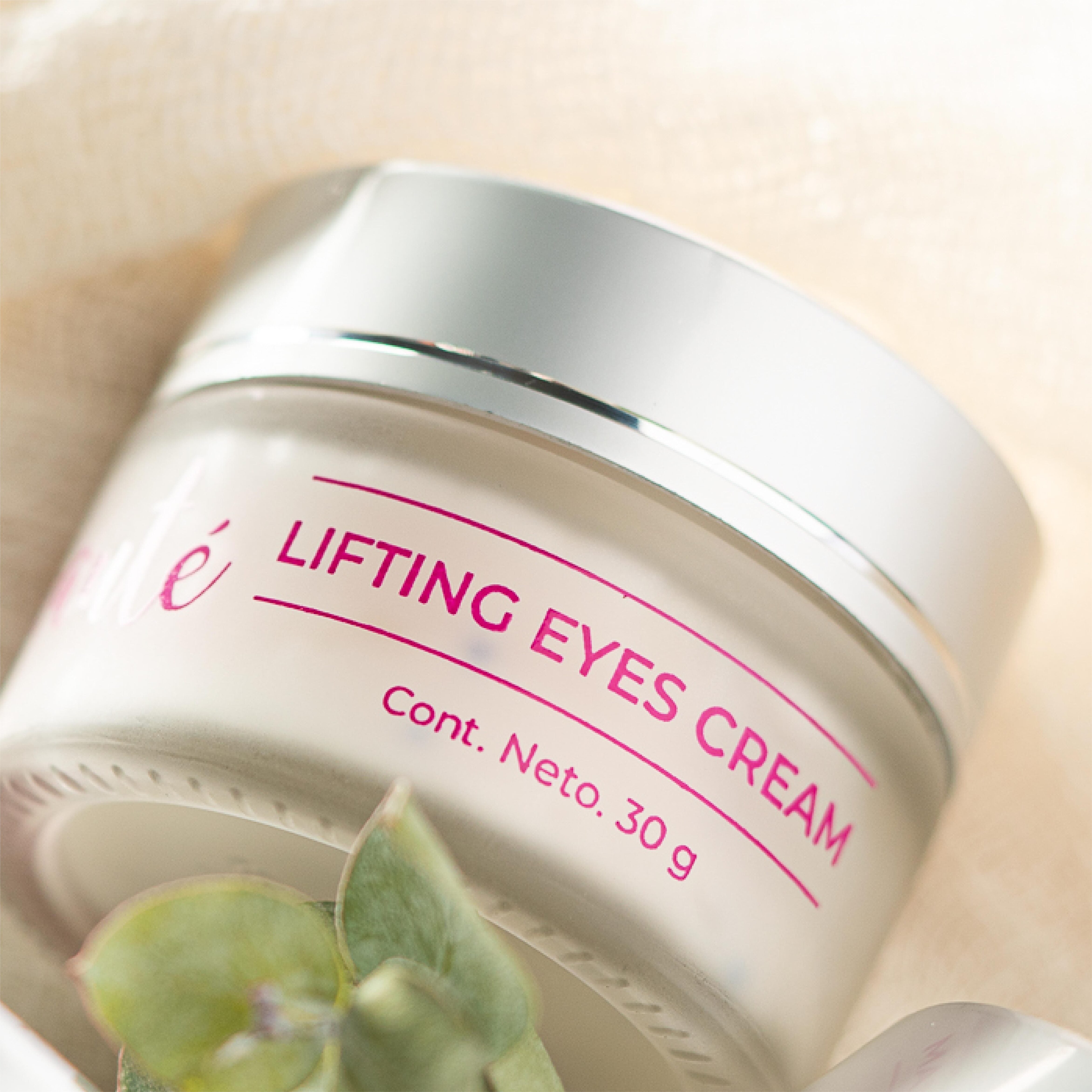 Crema Contorno De Ojos Antiedad Antiojeras Humectación Elastina Lifting Eyes Cream 30g