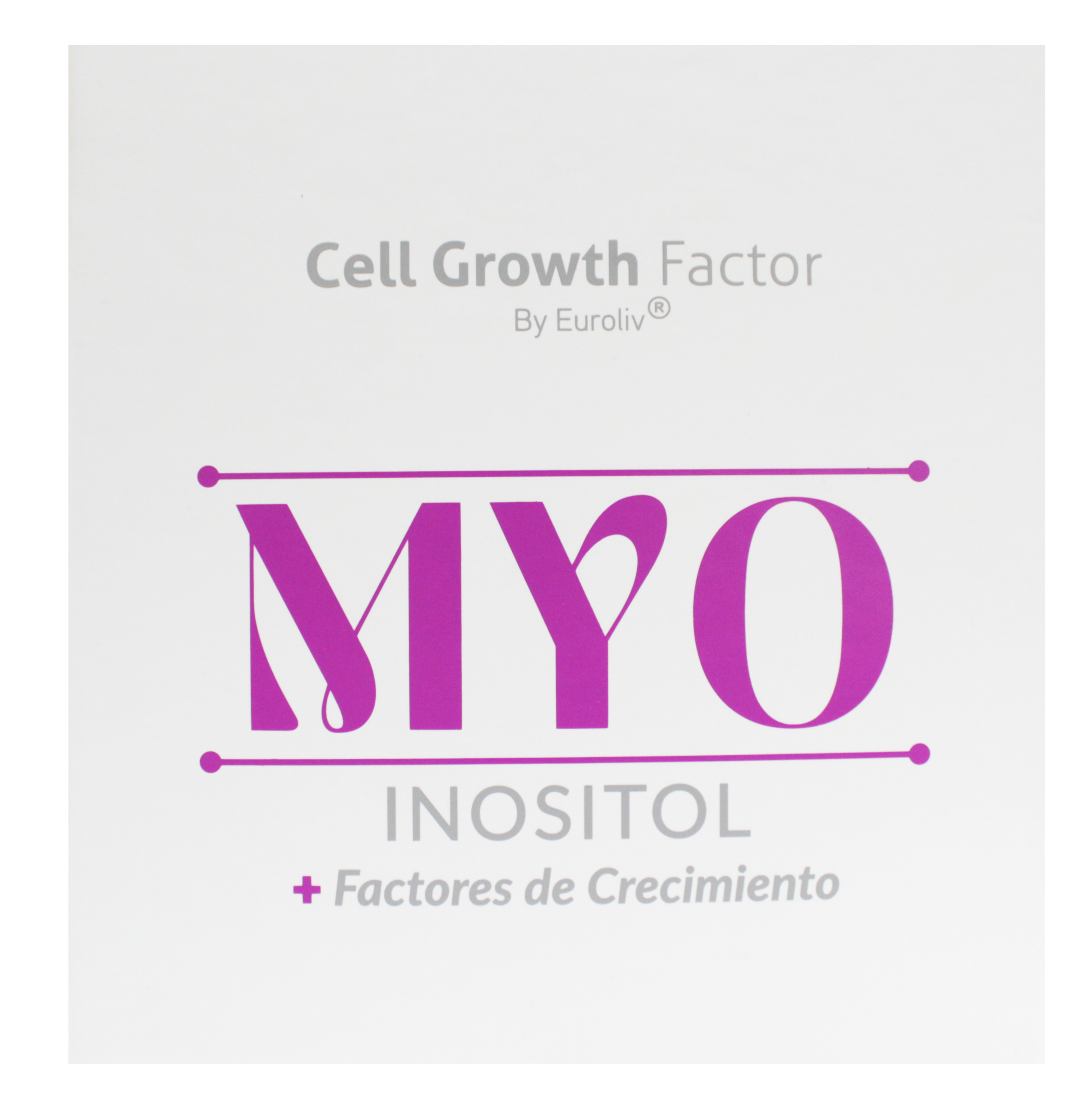 MYO Inositol para el Tratamiento de Sindrome de Ovario Poliquístico (SOP) - Trastornos Hormonales Femeninos - Menstruacion Irregular, Acné, Dolor pélvico, Exceso de vello facial e Incremento de peso - Con Factores de Crecimiento